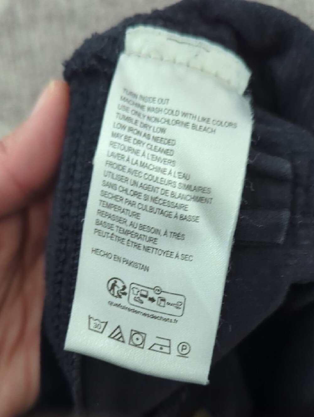 Pilcro Dark Gray Corduroy Pants Bellbottom Flare Size 28 - Picture 3 of 8